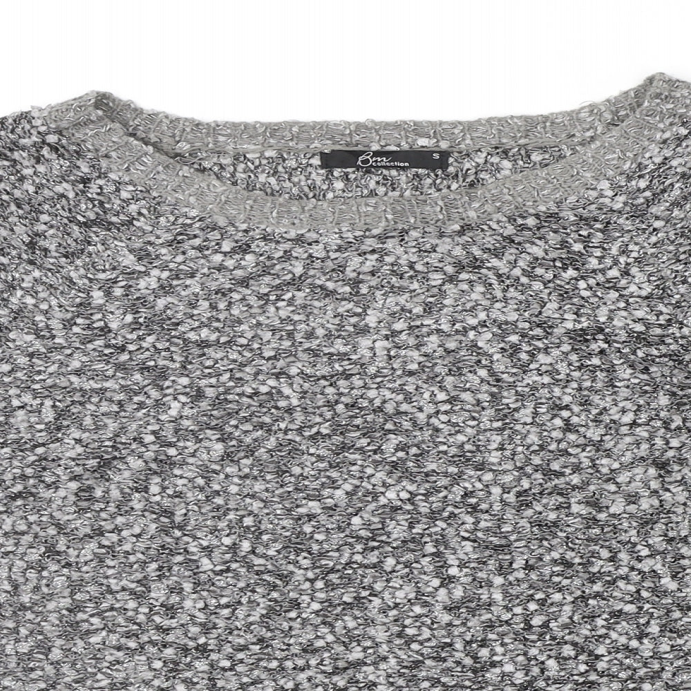bm collection Womens Grey   Pullover Jumper Size S