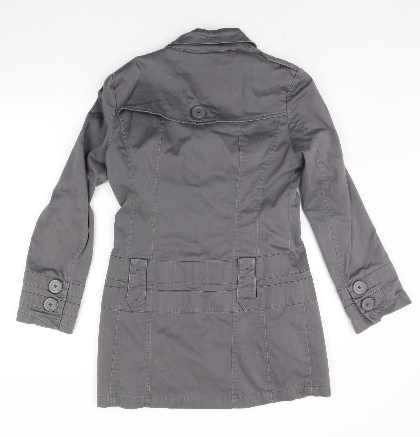 Frida G Womens Grey   Jacket Coat Size 10