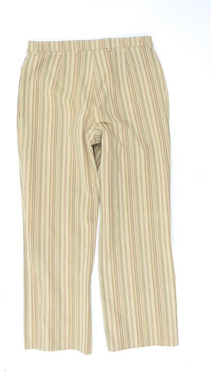 Preworn Womens Multicoloured Striped  Trousers  Size 31 in L27 in