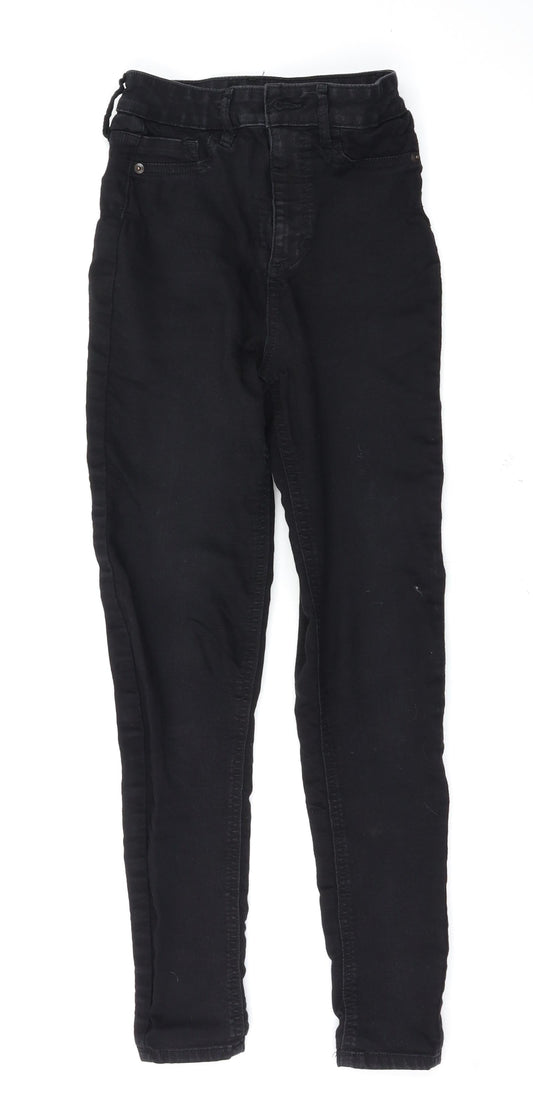 F&F Womens Black   Skinny Jeans Size 6 L27 in