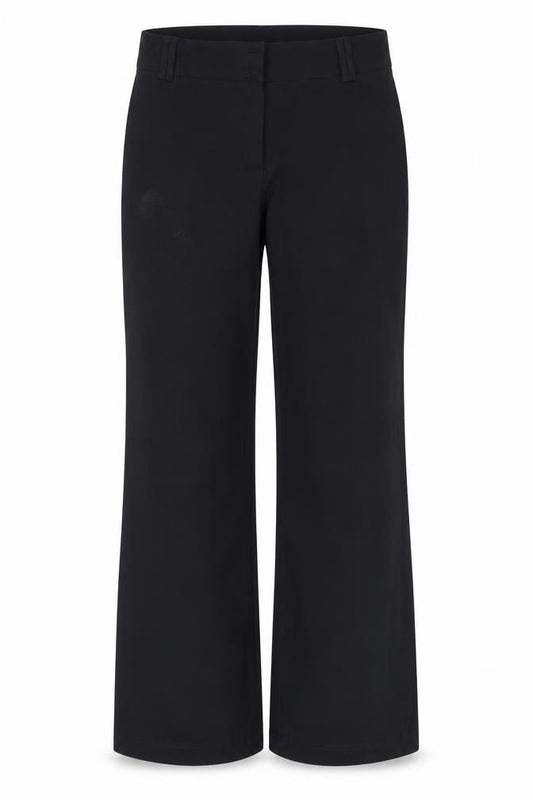 Amranto Womens Black   Trousers  Size 16 L30.5 in