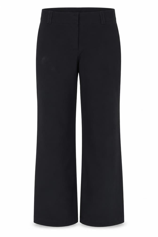 Amranto Womens Black   Trousers  Size 16 L30.5 in