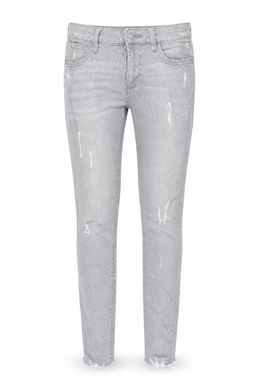 Denim & Co. Womens Grey   Skinny Jeans Size 6 L27 in