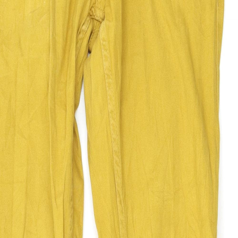 Preworn Womens Yellow   Skinny Jeans Size 30 L30 in