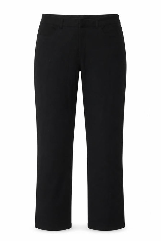 Preworn Womens Black   Trousers  Size 40 L33 in