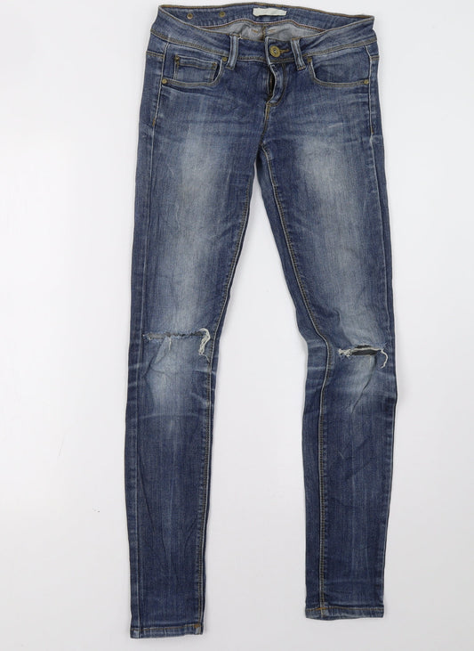 Terranova Womens Blue   Straight Jeans Size 28 L28 in