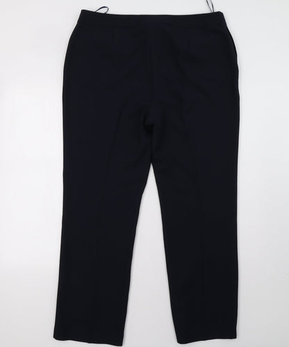 Bonmarché Womens Blue Trousers Size 16 L32 in