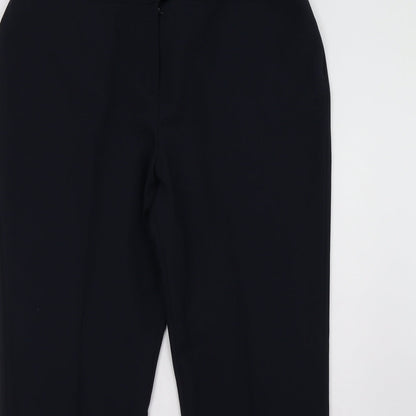 Bonmarché Womens Blue Trousers Size 16 L32 in