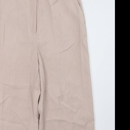 H&M Womens Pink   Trousers  Size 10 L28 in