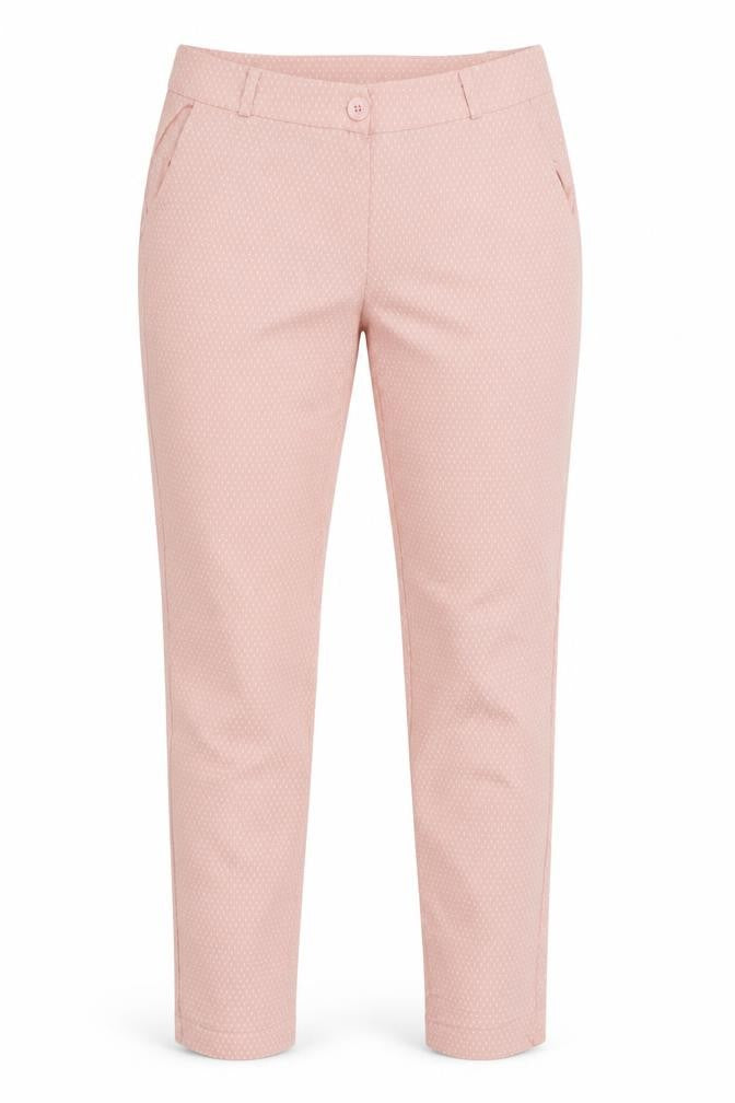 Preworn Womens Pink Polka Dot  Trousers  Size 30 L28 in