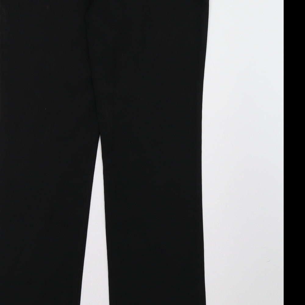 matal Womens Black   Trousers  Size 10 L30 in