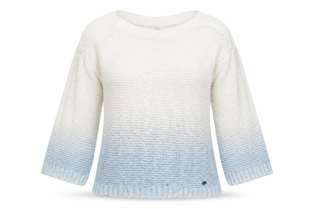 EDC Womens Blue   Pullover Sweatshirt Size S