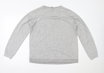 Next Womens Grey   Pullover Jumper Size 14