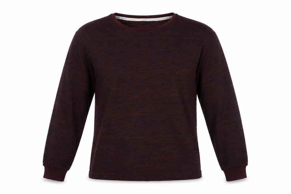 F&F Womens Red Solid  Top Pyjama Top Size 10