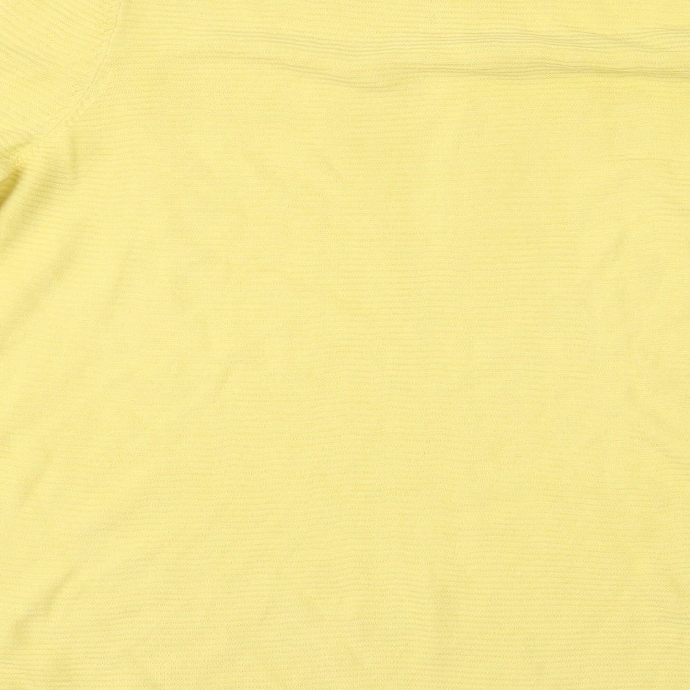 Marks and Spencer Womens Yellow   Pullover Jumper Size 16