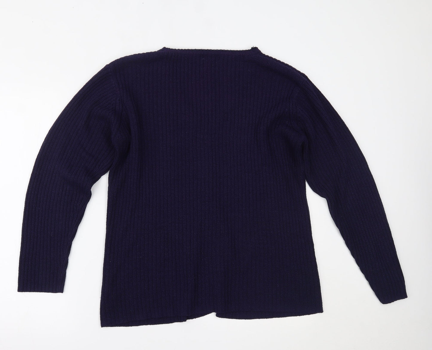 Bonmarché Womens Purple   Cardigan Jumper Size M