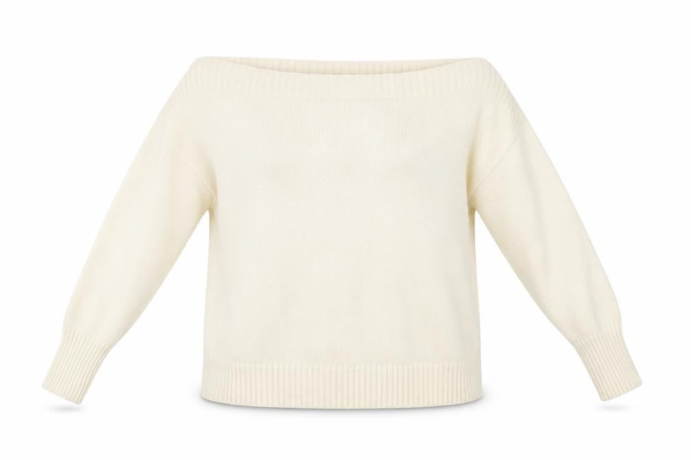 Peppercorn Womens Ivory   Basic Blouse Size M