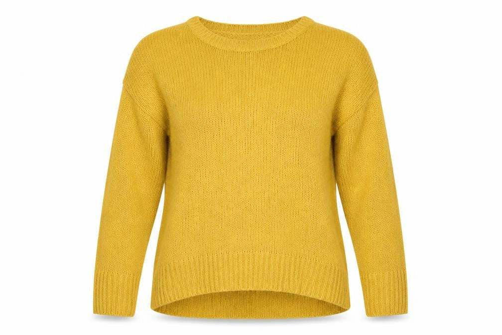 New Look Womens Yellow   Pullover Jumper Size S
