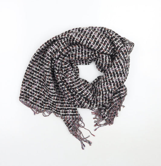 Preworn Womens White Check   Scarf
