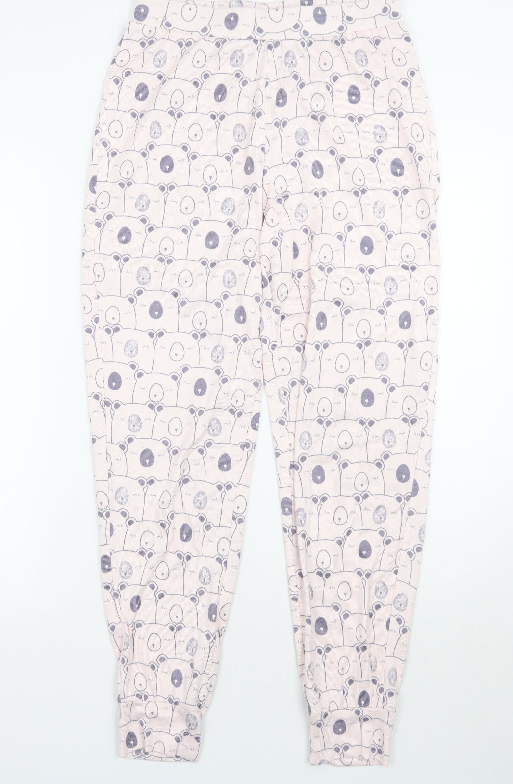 Matalan Womens Pink Geometric  Top Pyjama Pants Size S