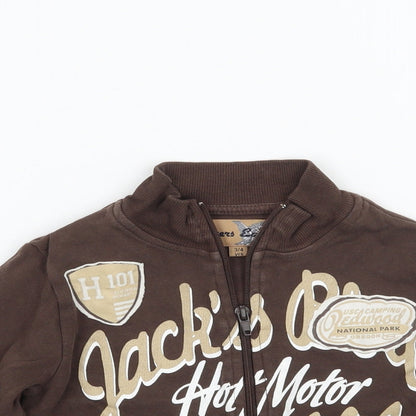 Flyers eagle Boys Brown   Jacket Coat Size 3-4 Years