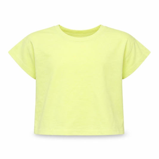 Tu Girls Yellow   Basic T-Shirt Size 4 Years