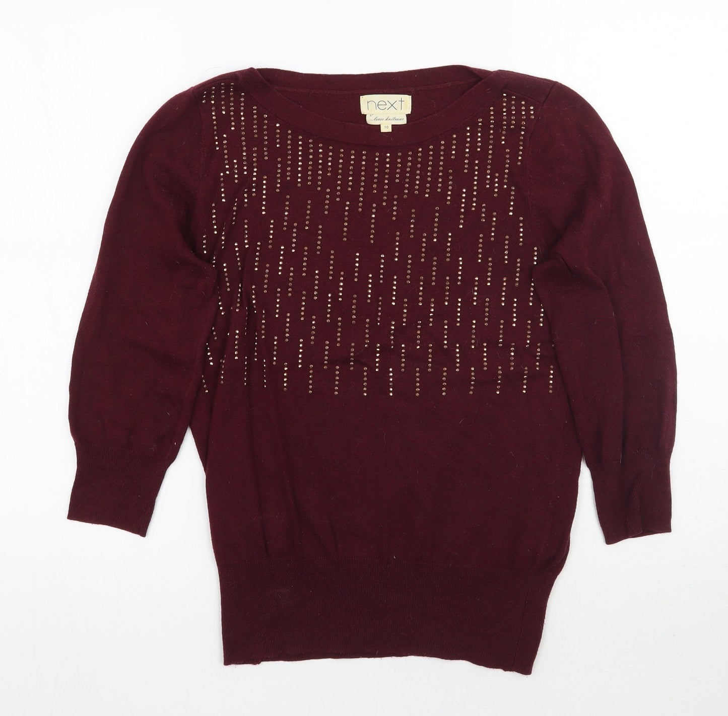 NEXT Womens Purple   Pullover Jumper Size 10