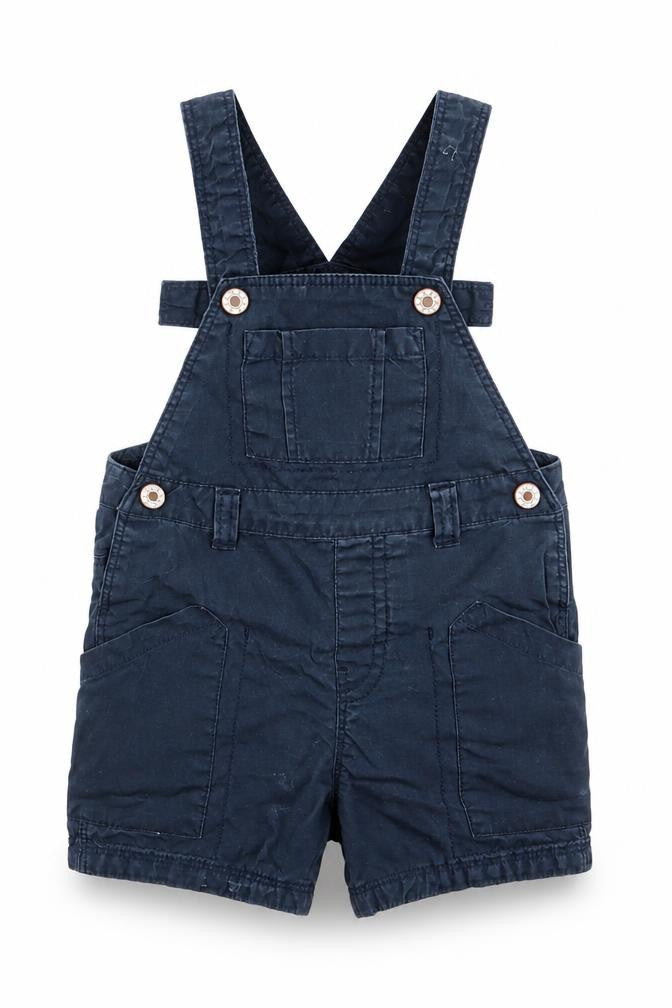 Beneton Boys Blue   Dungaree One-Piece Size 9-12 Months