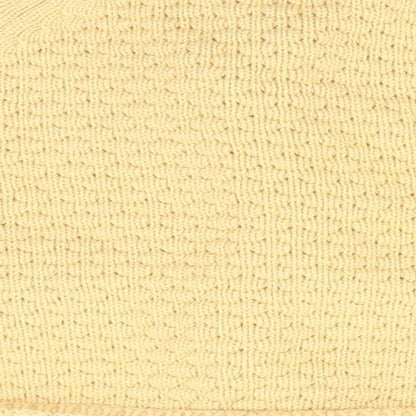 Preloved Primark Girls Yellow   Cape Jumper Size 6-9 Months - Label