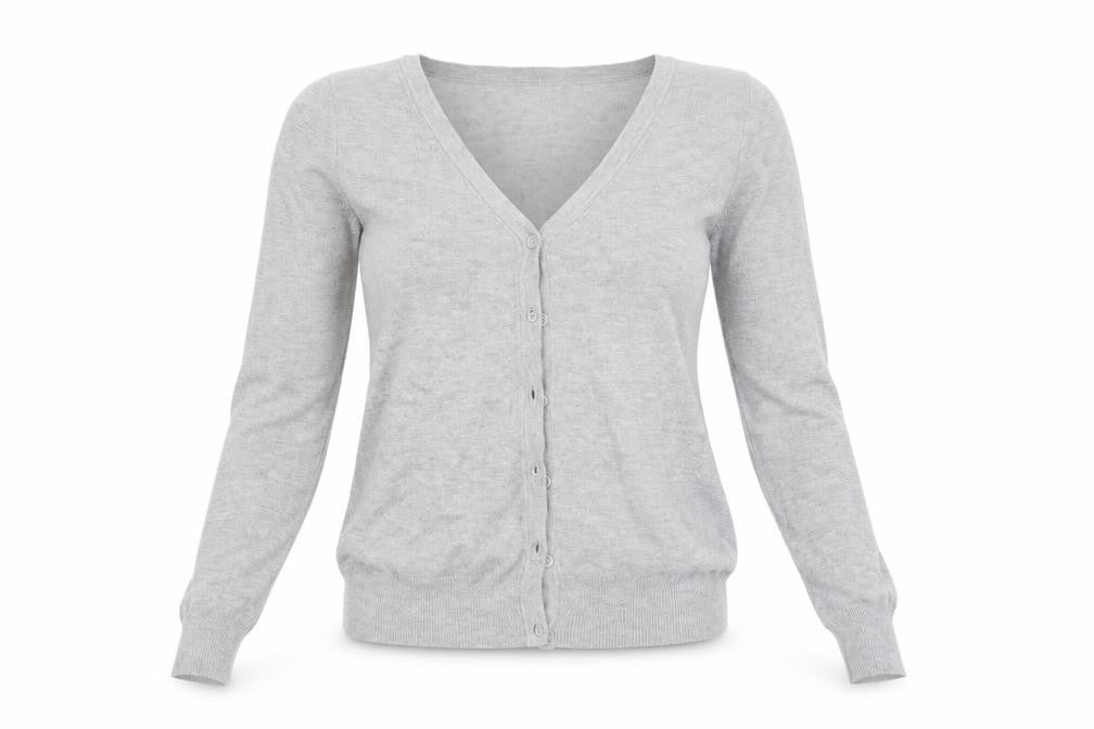 VERO MODA Womens Grey   Cardigan Jumper Size XS