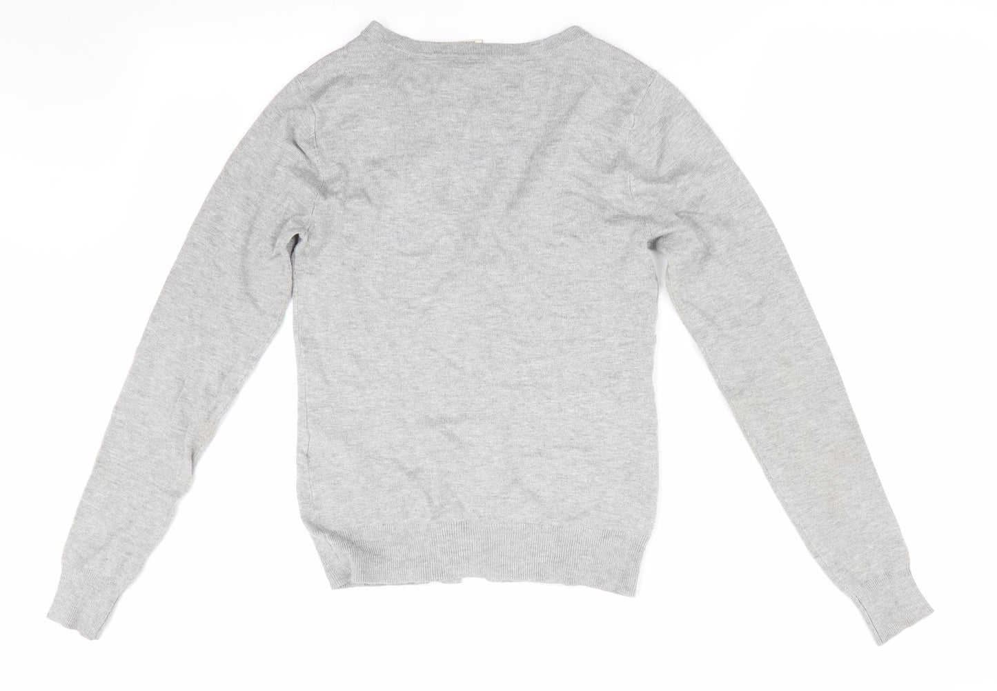 VERO MODA Womens Grey   Cardigan Jumper Size XS