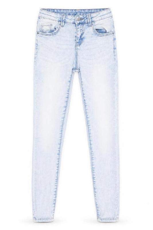 Denim Co Womens Blue   Skinny Jeans Size 4 L29 in