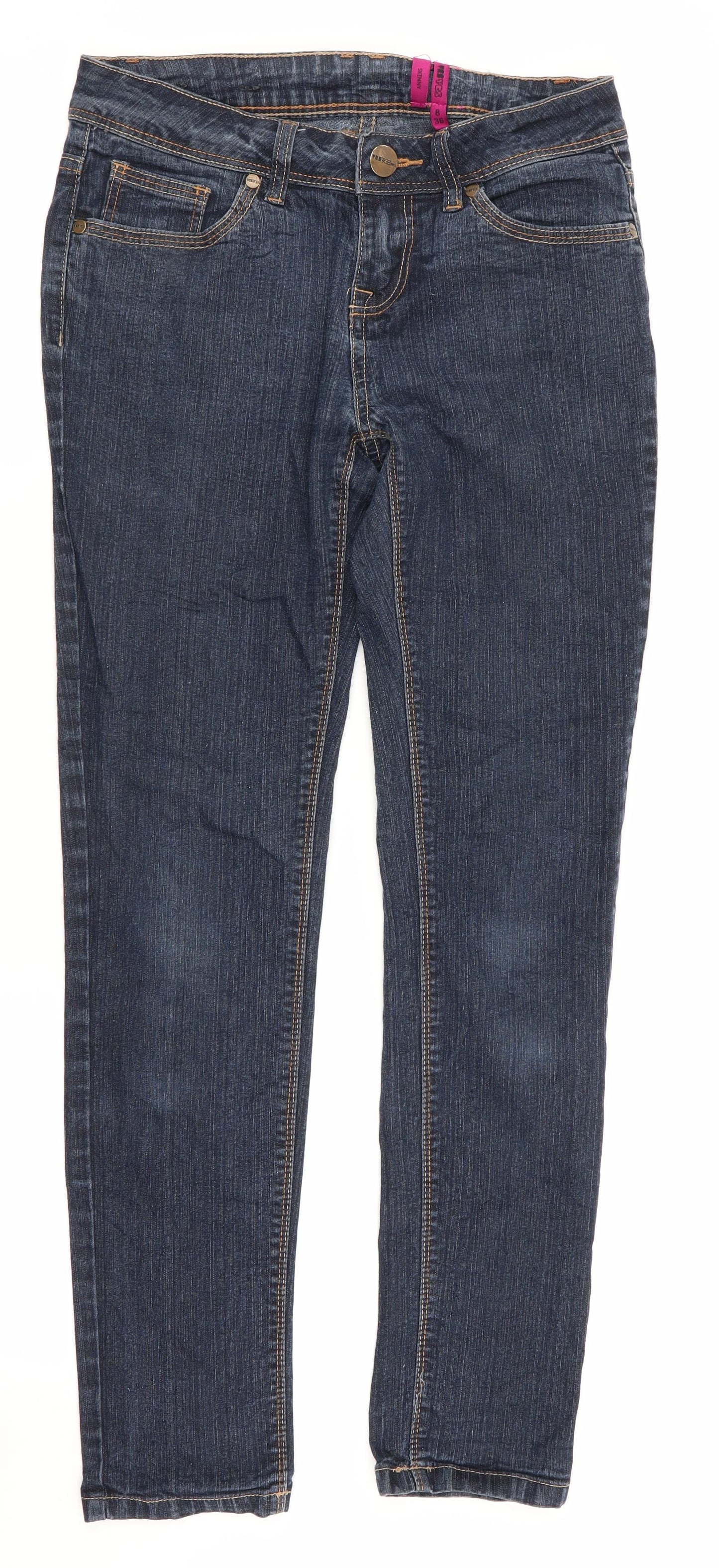 YesYEs Womens Blue   Skinny Jeans Size 8 L28 in