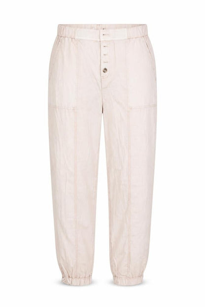 Preworn Womens Pink   Jogger Trousers Size 8 L25.5 in - Cropped peach in colour