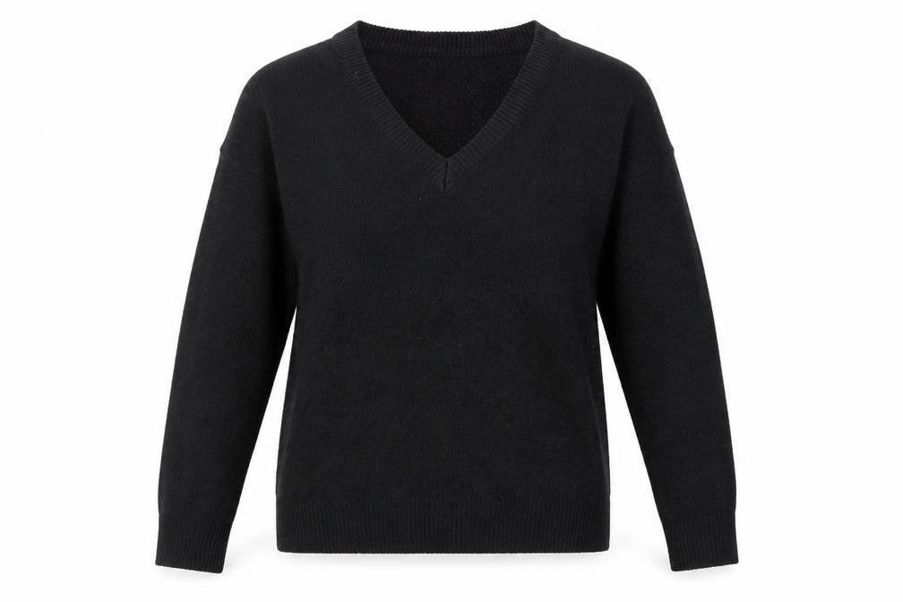 Brave Soul Womens Black   Pullover Jumper Size S
