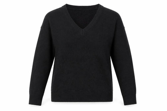 Brave Soul Womens Black   Pullover Jumper Size S