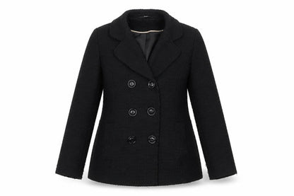 Bonmarché Womens Black Overcoat Coat Size 14