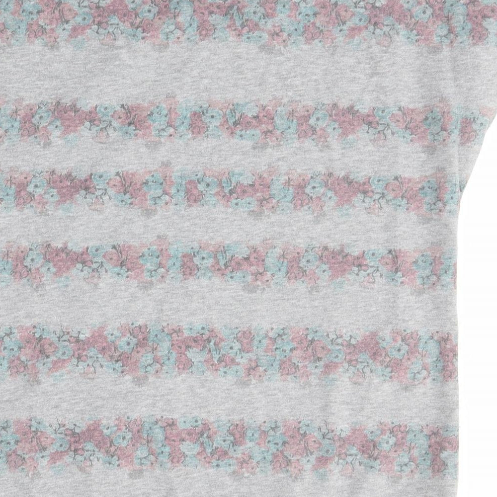M&S Womens Grey   Basic T-Shirt Size 12