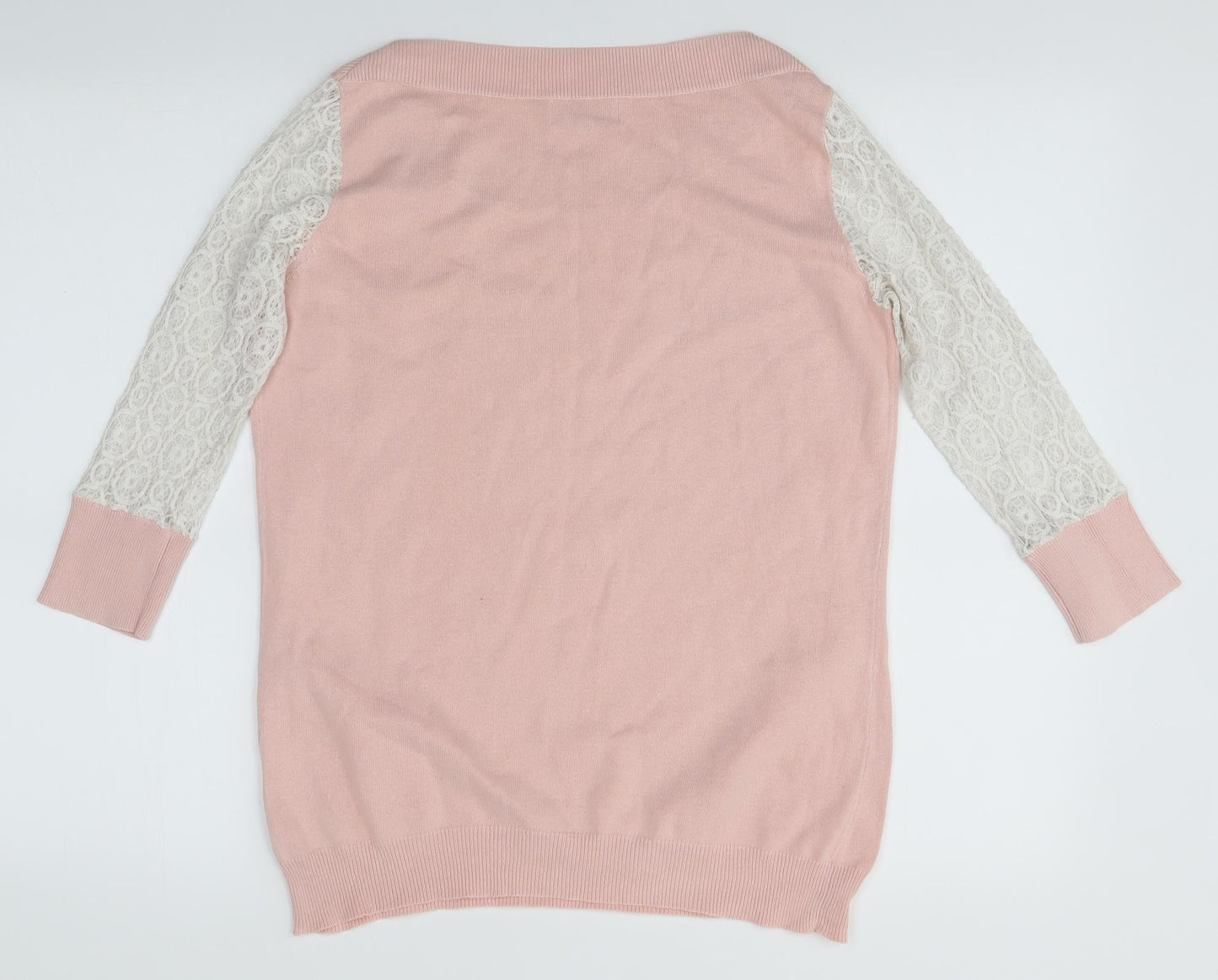 Almost Famous Womens Pink   Basic Blouse Size L