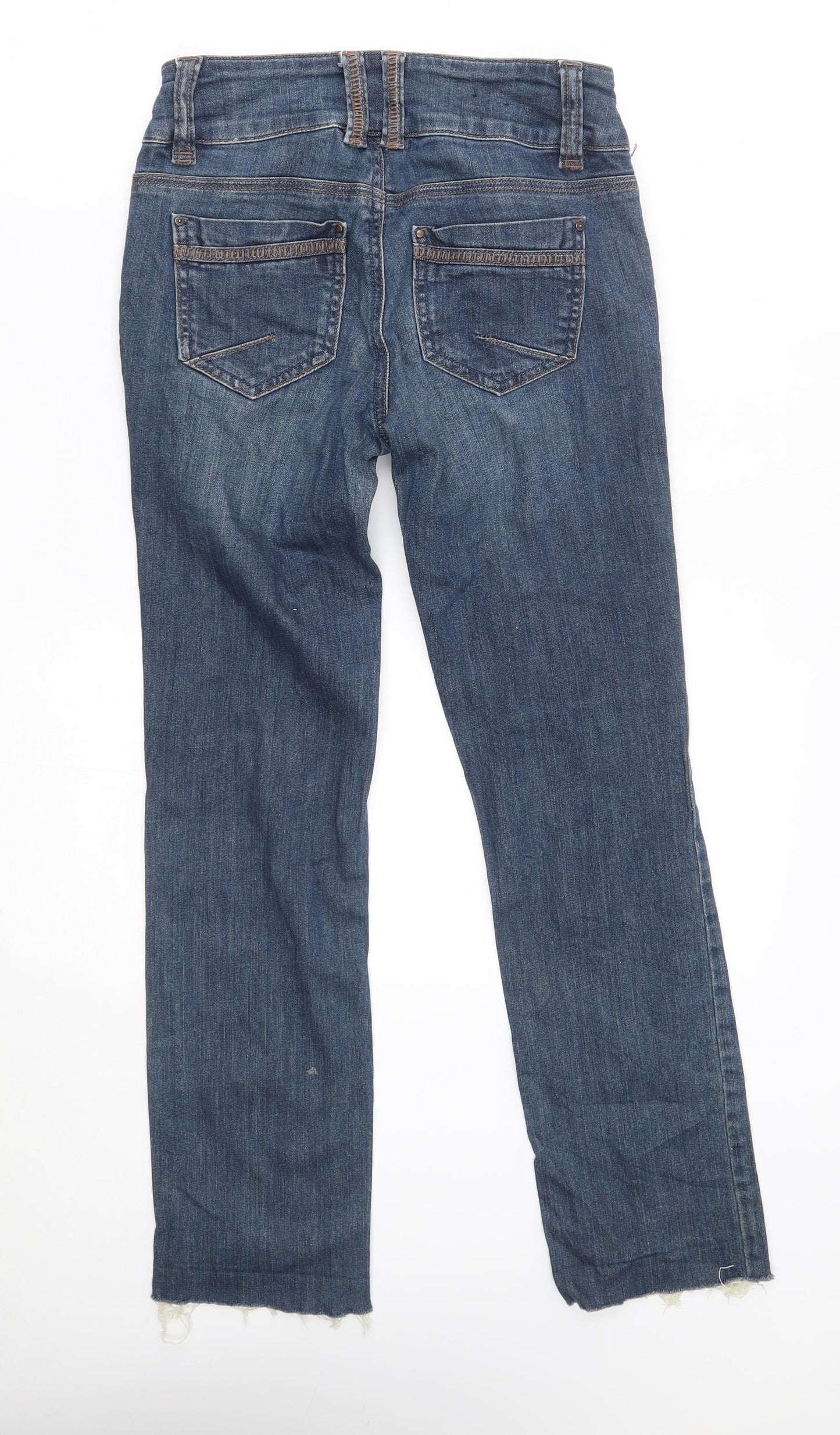 Preworn Womens Blue   Straight Jeans Size 26 L28 in