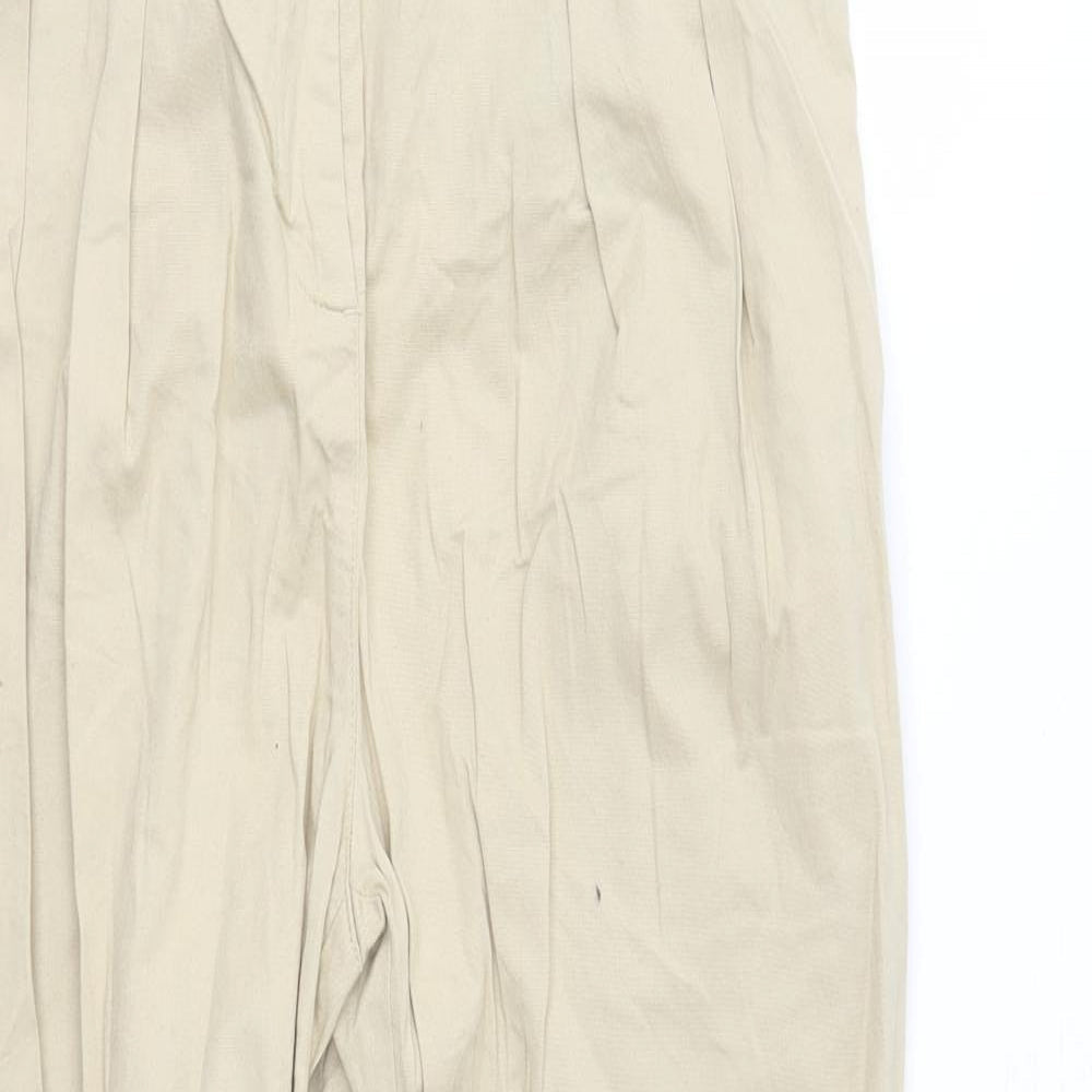 NEXT Womens Beige   Trousers  Size 10 L28 in - xl leg