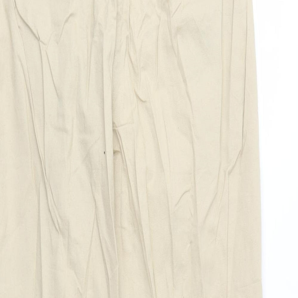 NEXT Womens Beige   Trousers  Size 10 L28 in - xl leg