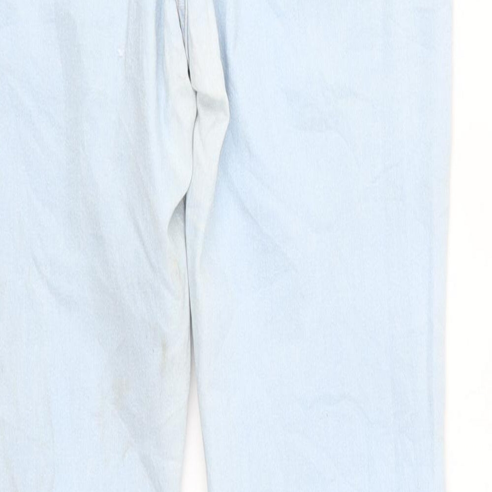 Bershka Womens Blue   Skinny Jeans Size 14 L28 in