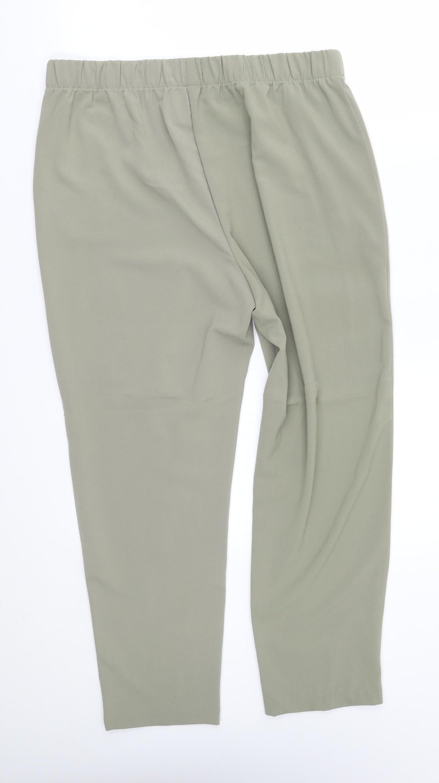 Preworn Womens Green   Capri Trousers Size 32 in L24 in