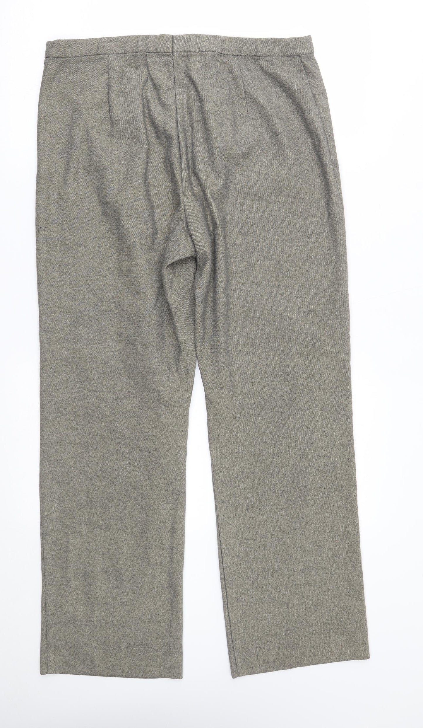 H&M Womens Beige   Trousers  Size 32 in L28 in