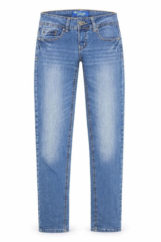 clullin Womens Blue   Straight Jeans Size 6 L30 in
