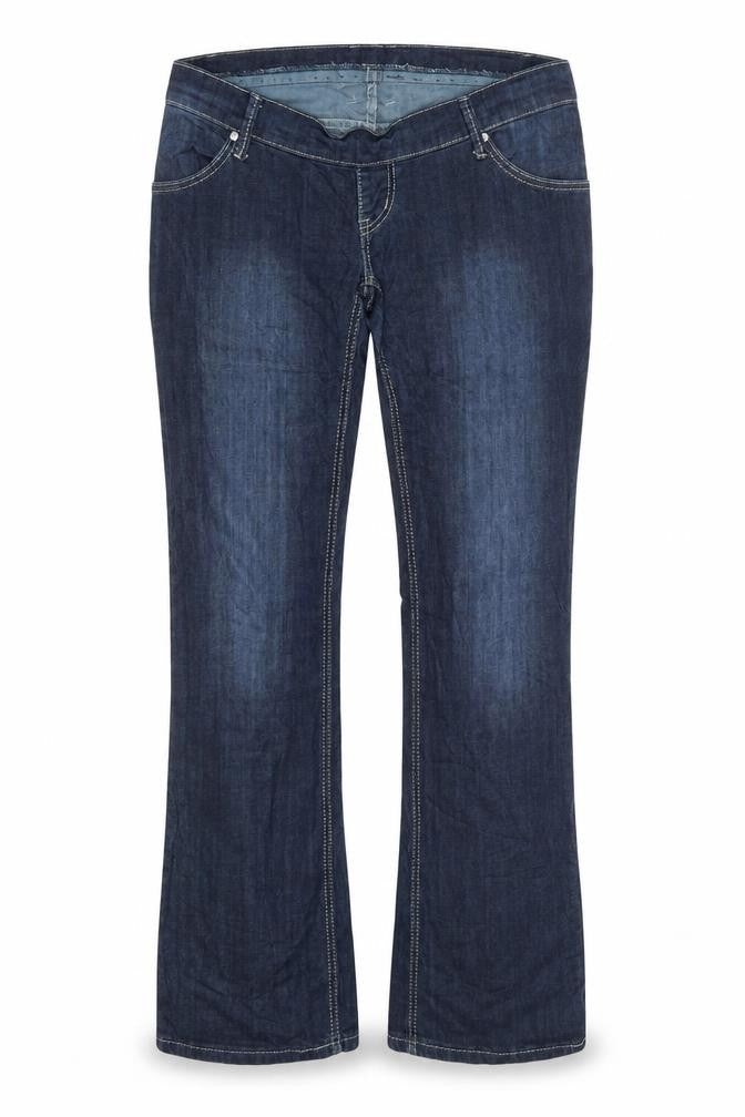 makpl Womens Blue   Bootcut Jeans Size XL L32 in