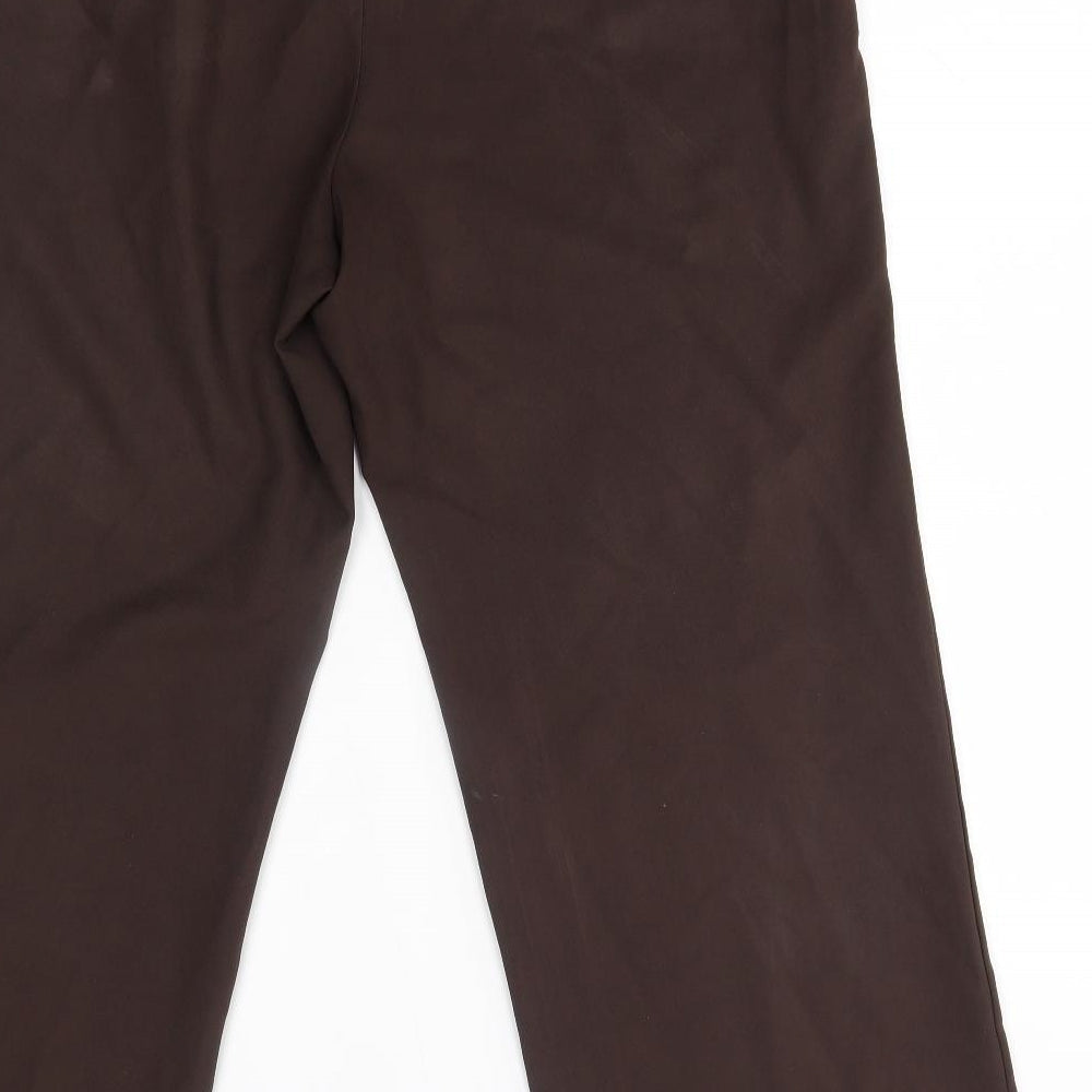 essence Womens Brown   Trousers  Size 18 L28 in