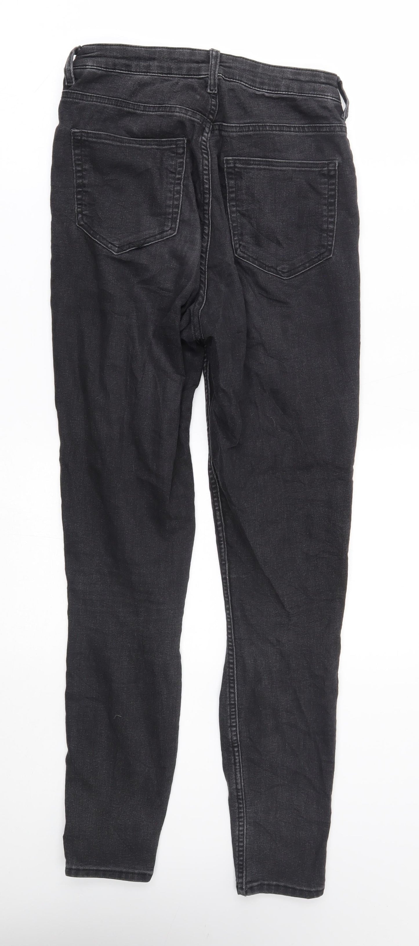 H&M Womens Black   Skinny Jeans Size 6 L26 in