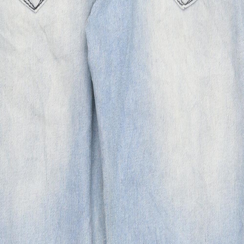 Preworn Womens Blue   Straight Jeans Size 32 in L27 in